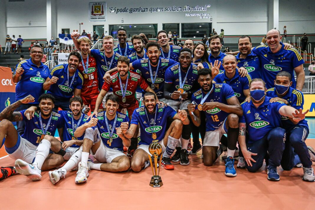Sada Cruzeiro é campeão da Supercopa de Vôlei pela 4ª vez