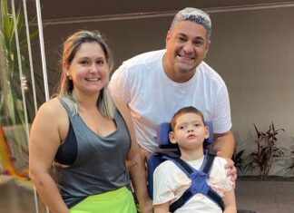 Corrente do bem: Ajude o pequeno Yuri adquirir uma nova cadeira de rodas