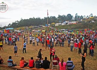 Justiça autoriza despejo de 450 famílias no acampamento Marielle Vive, do MST Justiça autoriza despejo de 450 famílias no acampamento Marielle Vive, do MST