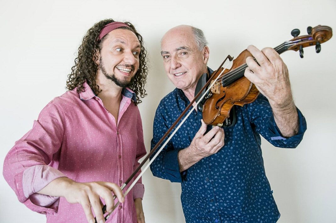 Nelson Ayres e Ricardo Herz misturam piano e violino em show