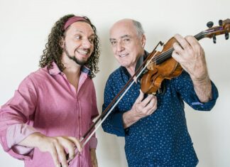 Nelson Ayres e Ricardo Herz misturam piano e violino em show Nelson Ayres e Ricardo Herz misturam piano e violino em show