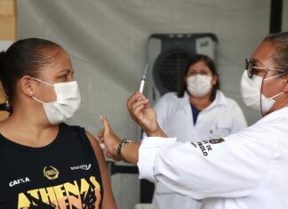 USF Mãe Preta tem vacinação contra Covid-19 das 8h às 15h nesta sexta Vacinação contra a Covid-19 em unidade de saúde.