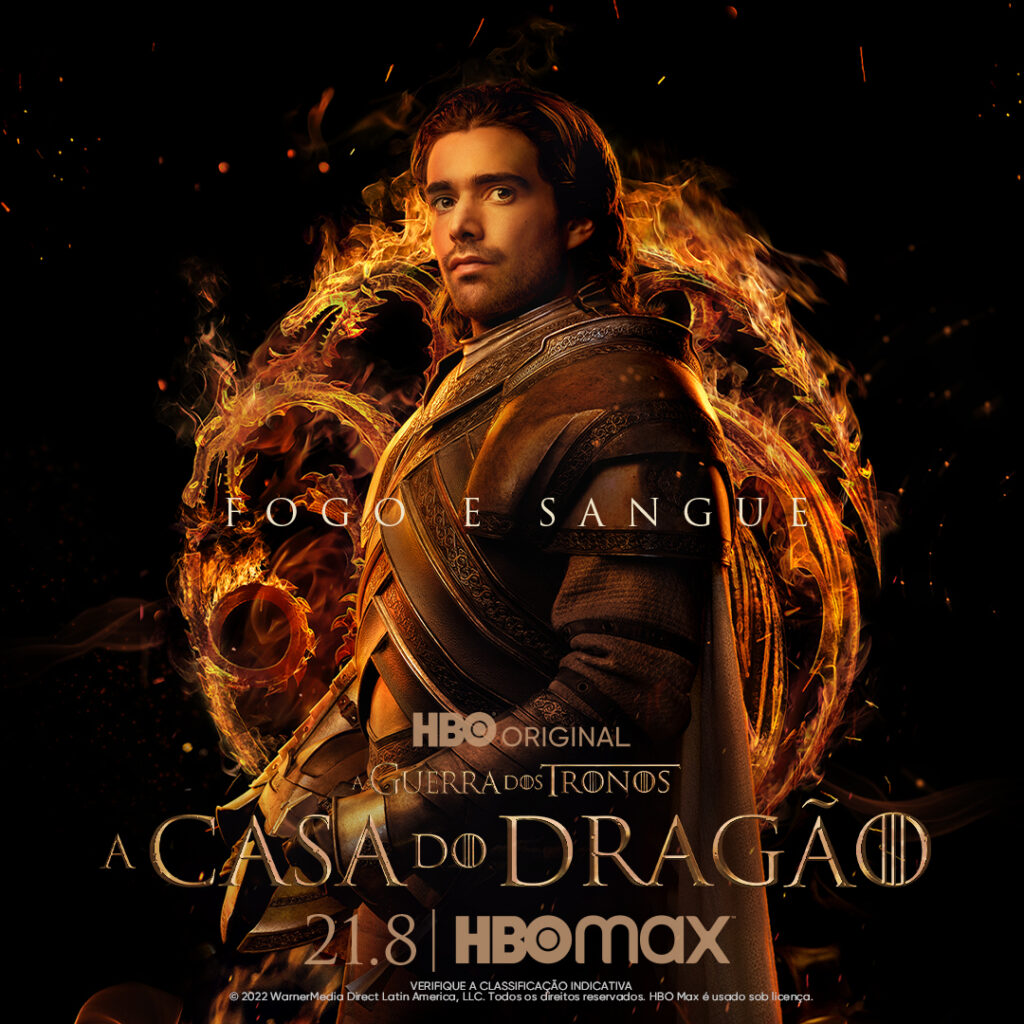 HBO Max divulga teaser e cartazes para "A Casa do Dragão"