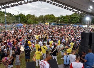 Festa do Trabalhador recebe grande público no Lago Azul Festa do Trabalhador recebe grande público no Lago Azul