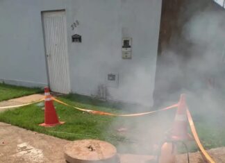 Teste com fumaça será realizado na Vila Alemã nesta terça-feira Teste com fumaça será realizado na Vila Alemã nesta terça-feira