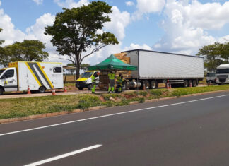 Rodovia SP-191 terá fiscalização de peso a partir de segunda-feira Rodovia SP-191 terá fiscalização de peso a partir de segunda-feira