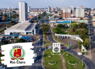 Rio Claro antes e depois da invasão de Brasília Rio Claro antes e depois da invasão de Brasília