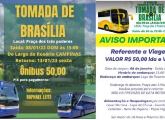 Tomada de Brasília: AGU pede a condenação de rio-clarense Tomada de Brasília: AGU pede a condenação de rio-clarense