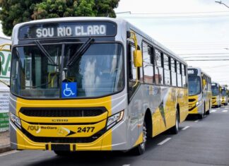 Novos ônibus de Rio Claro não cumprem legislação municipal Novos ônibus de Rio Claro não cumprem legislação municipal