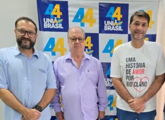 No União Brasil, Grillo se firma como provável vice de Rogério No União Brasil, Grillo se firma como provável vice de Rogério